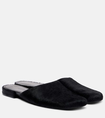 Mules Penelope en cuir façon poulain - The Row - Modalova