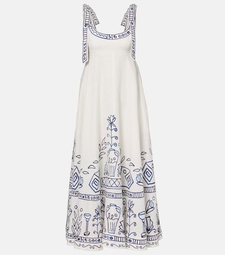 Alémais x LRNCE – Robe longue Leela imprimée en lin - Alemais - Modalova