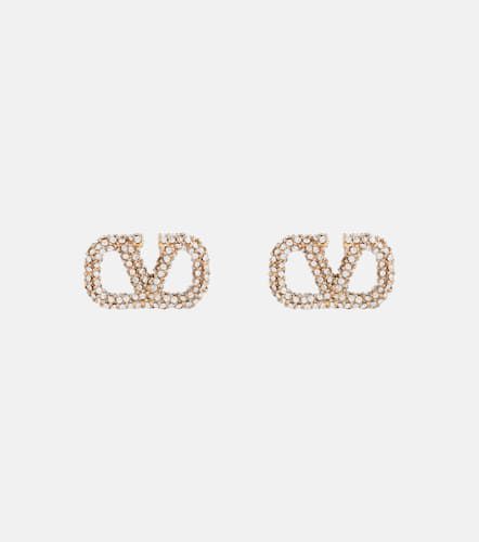 Boucles d'oreilles VLOGO à ornements - Valentino - Modalova