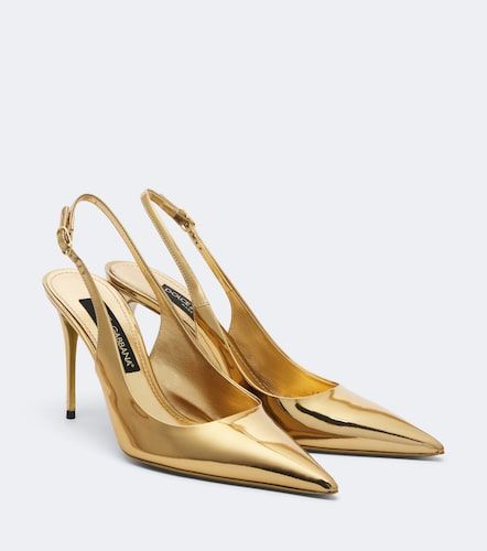 X Kim – Escarpins Lollo en cuir - Dolce&Gabbana - Modalova