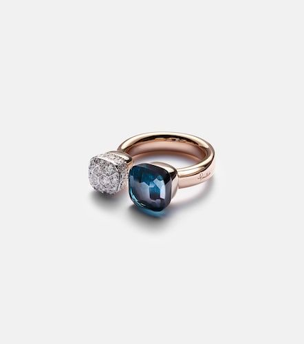 Bague Nudo en or 18 ct, topaze et diamants - Pomellato - Modalova