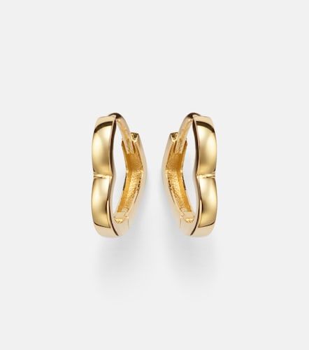 Créoles Heart en or 14 ct (585/1000) - Stone and Strand - Modalova