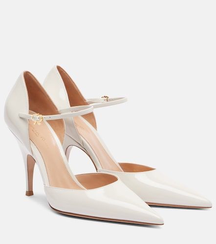 Escarpins Sofia D'Orsay en cuir verni - Gianvito Rossi - Modalova