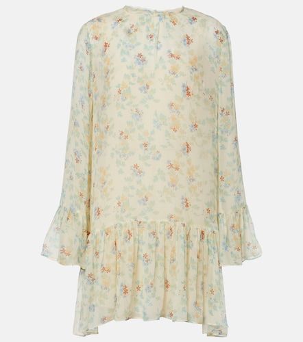 Robe Emmeline en soie à fleurs - Ulla Johnson - Modalova