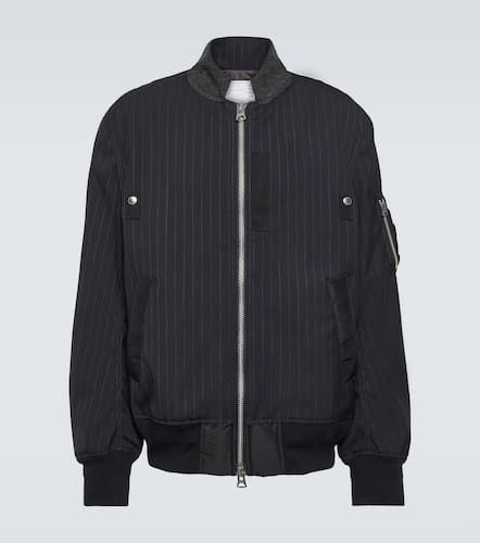 Sacai Veste bomber rayée - Sacai - Modalova