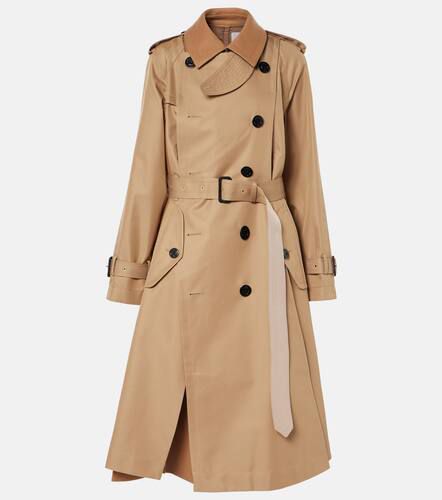 Trench-coat en coton mélangé - Sacai - Modalova