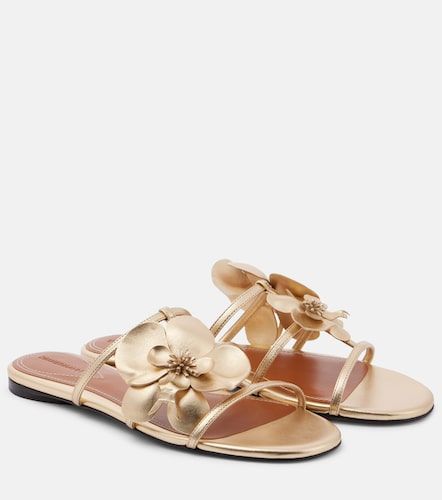 Mules Storm en cuir métallisé - Zimmermann - Modalova