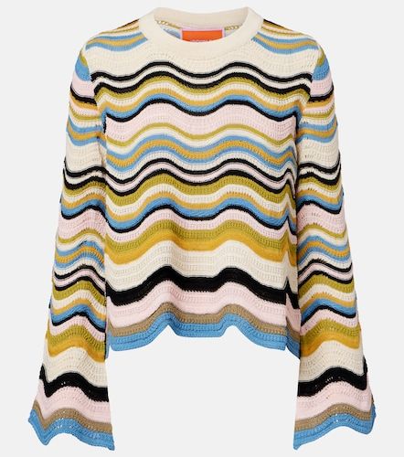 Pull en coton à motif chevron - La DoubleJ - Modalova