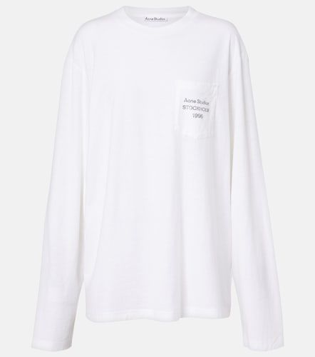 T-shirt Edden oversize en coton mélangé - Acne Studios - Modalova