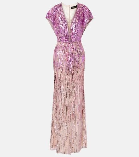 Robe longue Dusk à sequins - Jenny Packham - Modalova