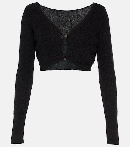 Cardigan Alzou raccourci en mohair mélangé - Jacquemus - Modalova