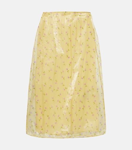 Jil Sander Jupe midi à fleurs - Jil Sander - Modalova