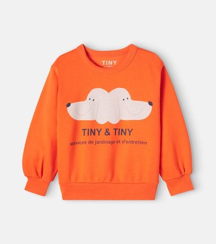 Sweat-shirt imprimé en jersey de coton - Tinycottons - Modalova