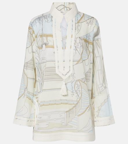 Tory Burch Tunique en coton - Tory Burch - Modalova