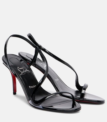 Sandales Rosa Z 80 en cuir verni - Christian Louboutin - Modalova