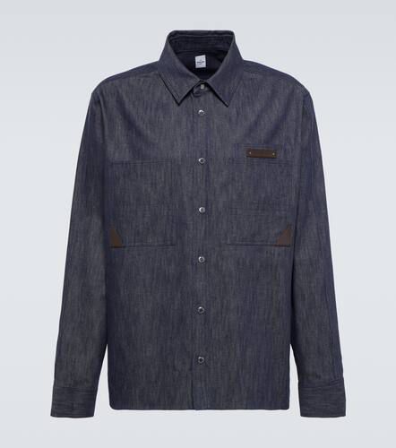 Chemise en denim à Monogram Tie & Dye - Prêt-à-porter de luxe