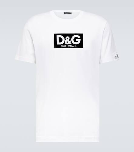 T-shirt en coton à logo - Dolce&Gabbana - Modalova