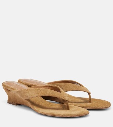 Le Monde Béryl Mules Micro Wedge 40 en daim - Le Monde Beryl - Modalova
