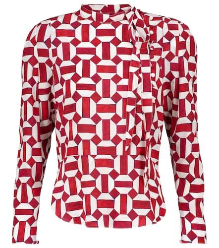 Blouse Artus imprimée en soie mélangée - Isabel Marant - Modalova