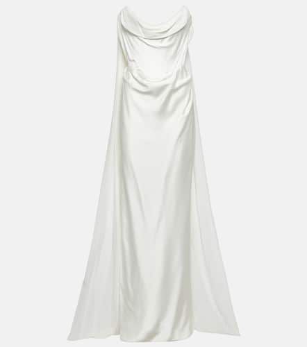 Robe longue de mariée Galaxy Cape en crêpe - Vivienne Westwood - Modalova