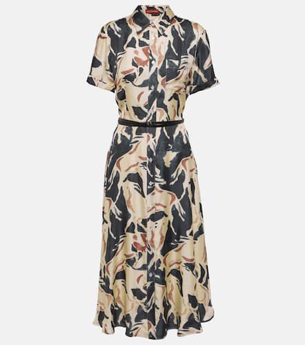 Robe midi Kiera imprimée en soie - Altuzarra - Modalova