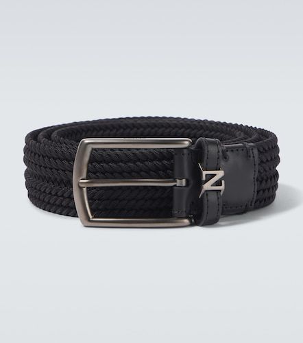 Zegna Ceinture à finitions en cuir - Zegna - Modalova