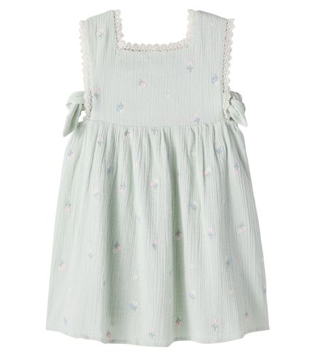 Robe Aloisa brodée en gaze de coton - Louise Misha - Modalova