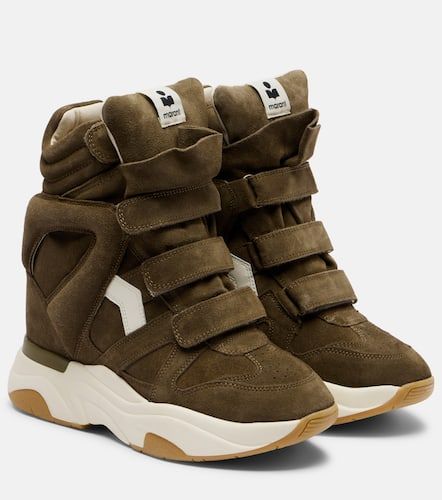 Baskets Balskee  plateforme en daim - Isabel Marant - Modalova