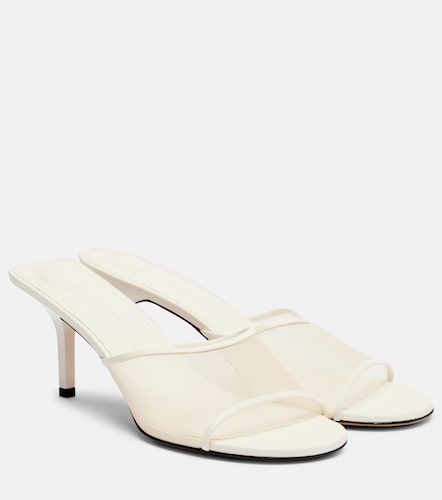 Jacquemus Mules en toile et cuir - Jacquemus - Modalova