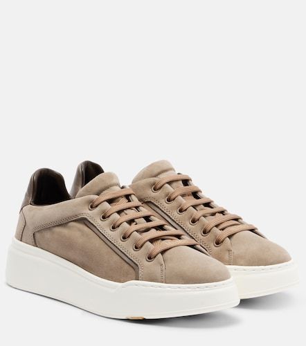 Baskets à plateforme en daim - Max Mara - Modalova