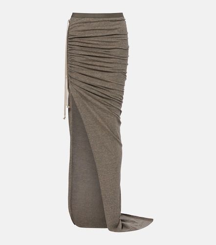 Jupe longue en coton mélangé - Rick Owens - Modalova