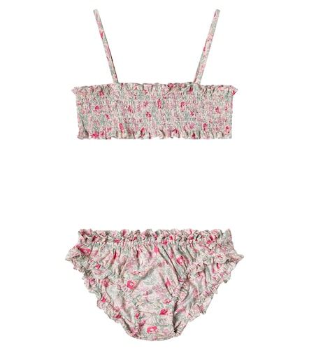 Bikini Finlay en coton froncé à fleurs - Bonpoint - Modalova