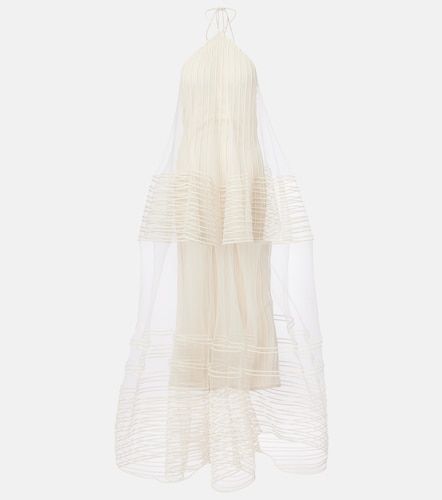 Robe longue Epi en tulle à dos nu - Jacquemus - Modalova