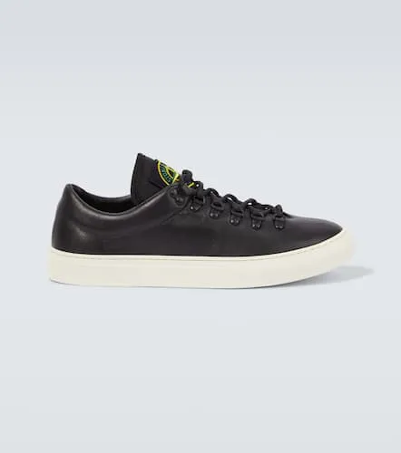 Baskets Compass en cuir - Stone Island - Modalova