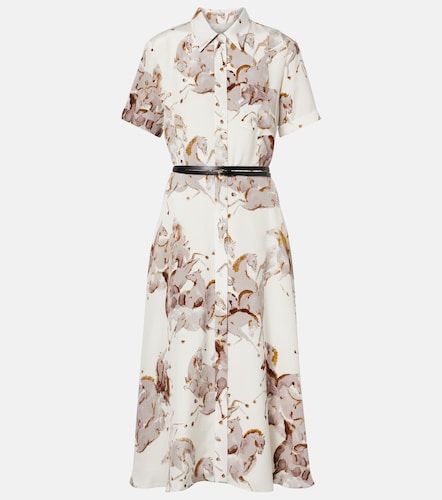 Robe chemise Kiera imprimée en soie - Altuzarra - Modalova