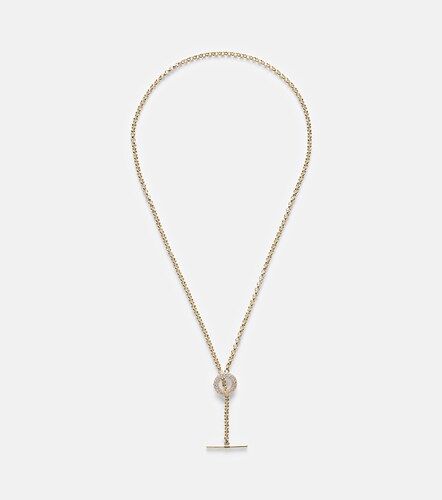 Collier chaîne en or 14 ct et diamants - Stone and Strand - Modalova
