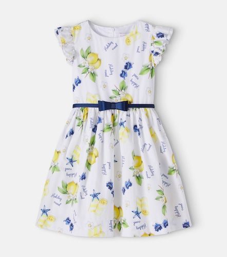 Monnalisa Robe imprimée en coton - Monnalisa - Modalova