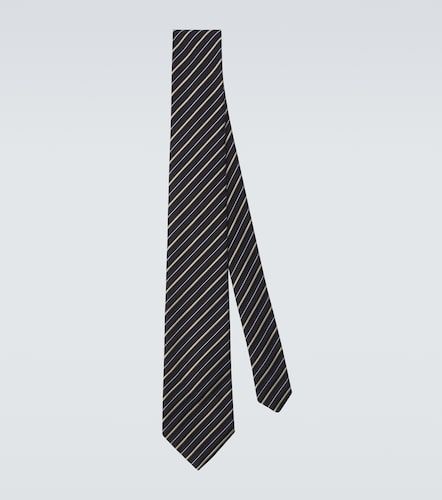 Cravate rayée en soie jacquard - Charvet - Modalova