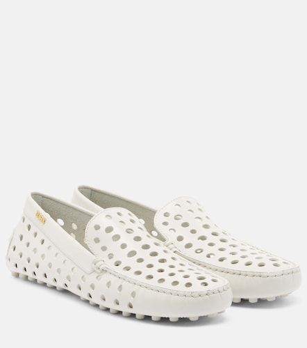 Mocassins Gommino en cuir perforé - Tod's - Modalova