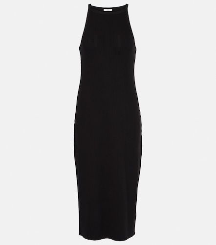 Vince Robe midi en coton mélangé - Vince - Modalova