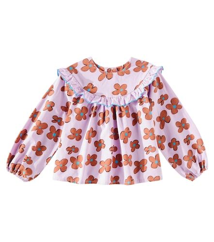 Blouse en coton à fleurs - Jellymallow - Modalova
