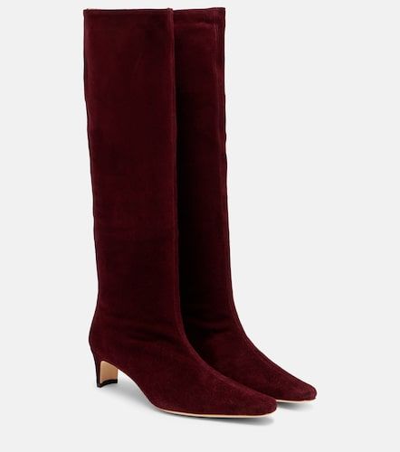 Staud Bottes Wally 55 en daim - Staud - Modalova