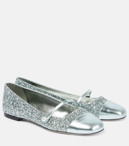 Ballerines Elisa à paillettes - Jimmy Choo - Modalova