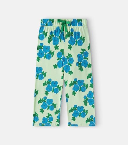 Pantalon Blue Roses en coton mélangé - Mini Rodini - Modalova