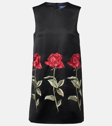 Robe Yvonne brodée à fleurs - Leo Lin - Modalova