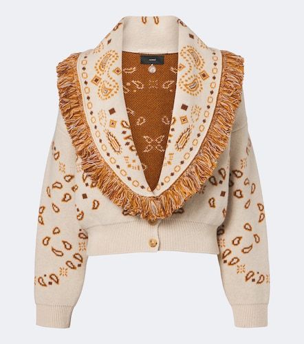 Cardigan Bandana en laine et cachemire - Alanui - Modalova