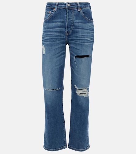 Jean straight American à taille mi-haute - AG Jeans - Modalova