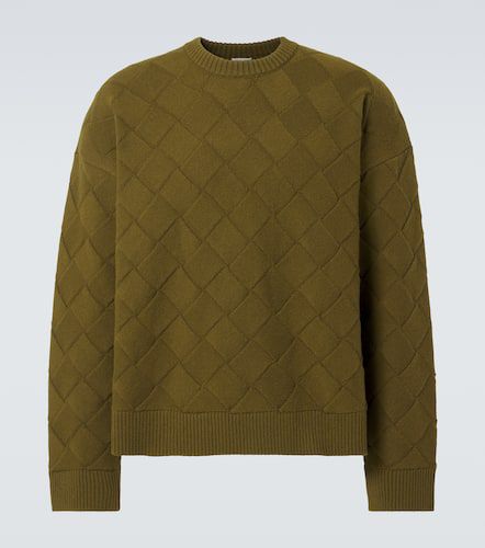 Pull Intreccio en laine mélangée - Bottega Veneta - Modalova