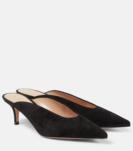 Gianvito Rossi Mules en daim - Gianvito Rossi - Modalova