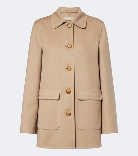 Veste VLogo en laine et cachemire - Valentino - Modalova